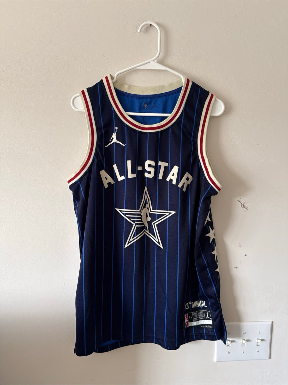 Mens Nike 2024 NBA All Star Game Damian Lillard Team East Bucks Jersey Sz 44