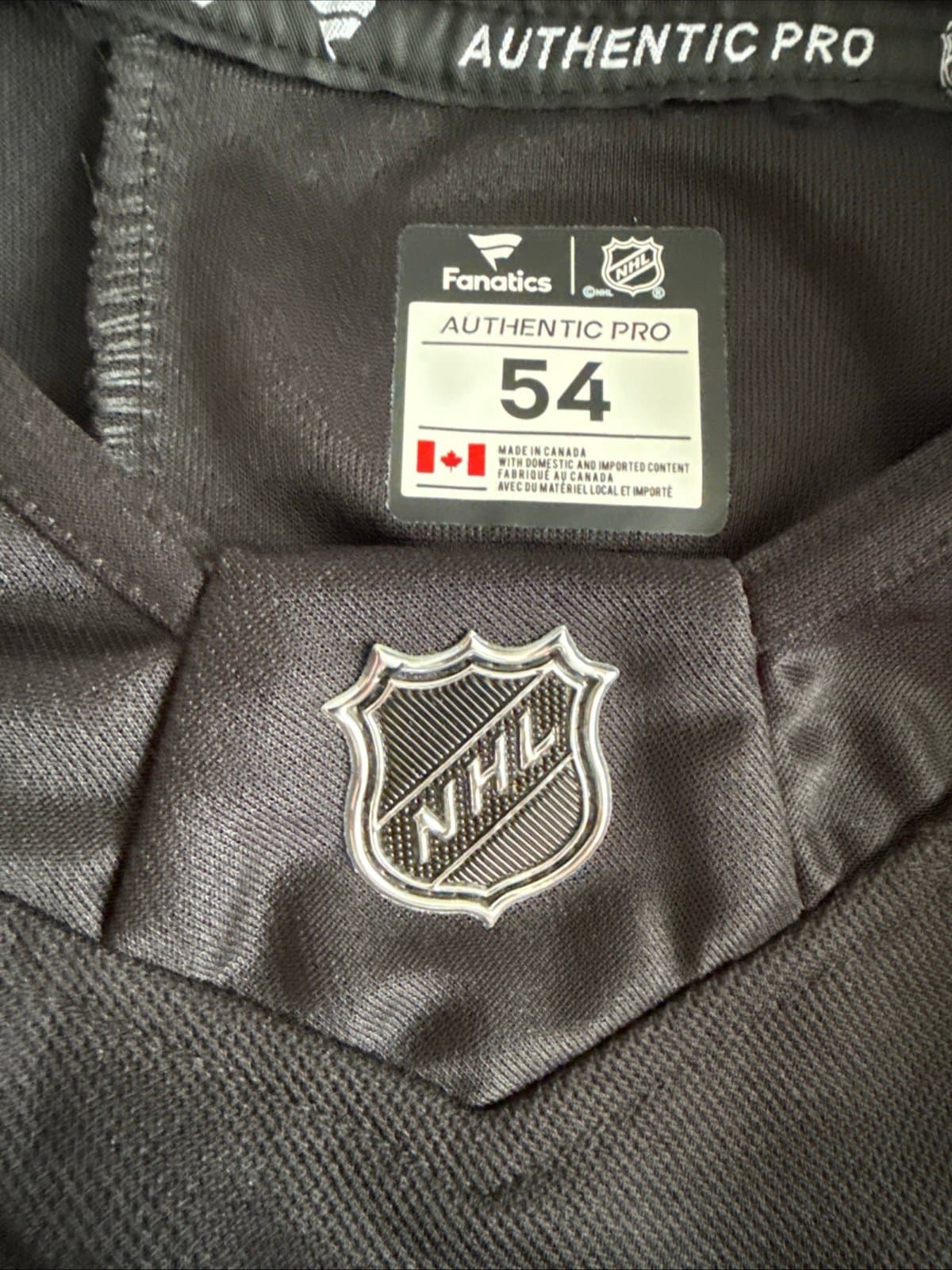 Men’s Fanatics Authentic Pro David Pastrnak #88 Boston Bruins Jersey Sz 54 NWT - Thumbnail 4