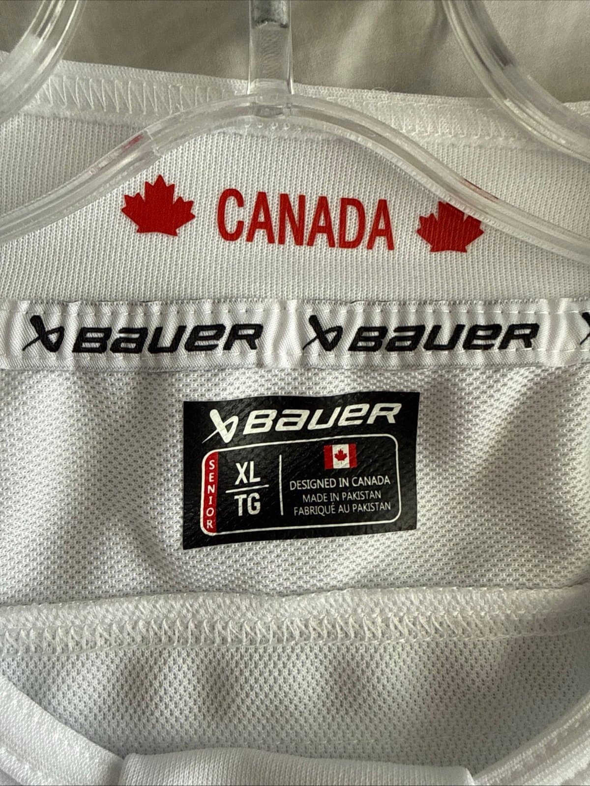 Men’s Bauer Sidney Crosby #87 Team Canada 2026 Olympics Jersey Sz XL - NWT RARE - Thumbnail 3