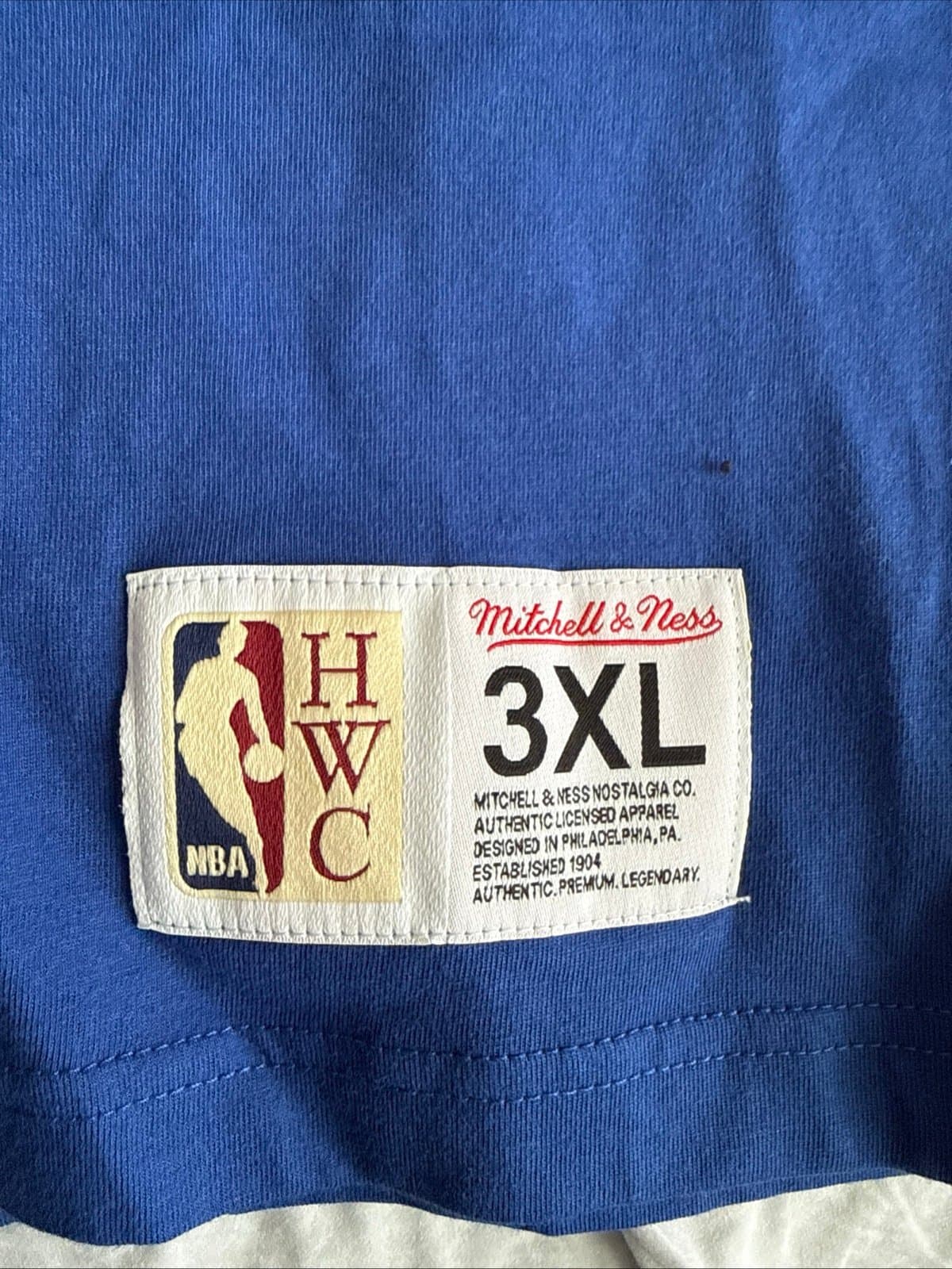 Men’s Mitchell & Ness New York Knicks Royal Special Script Tank Top Sz 3XL NWT - Thumbnail 3