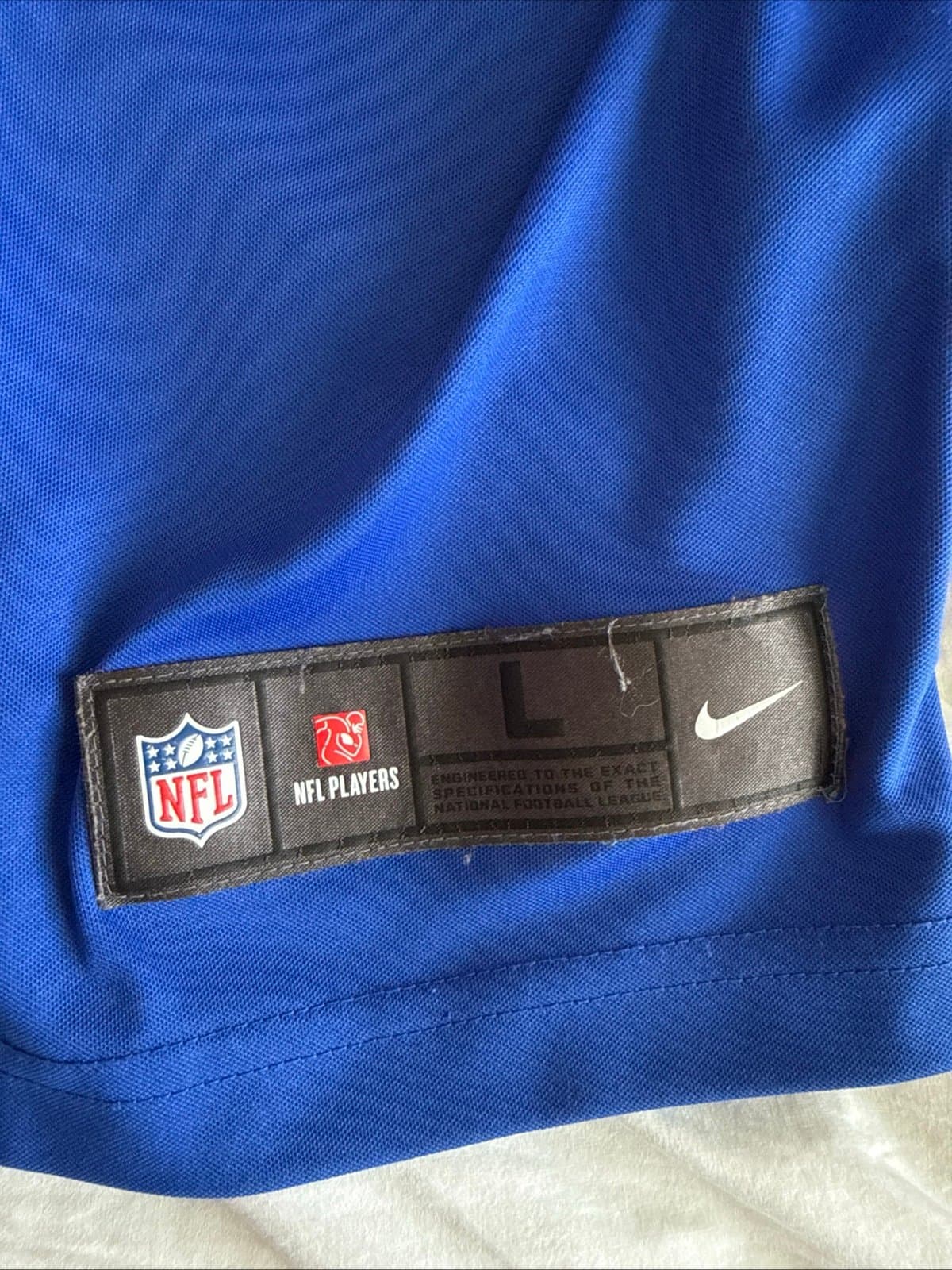 Men’s Nike Jared Goff #16 Los Angeles Rams Vapor Lmtd Throwback Jersey Sz L RARE - Thumbnail 3