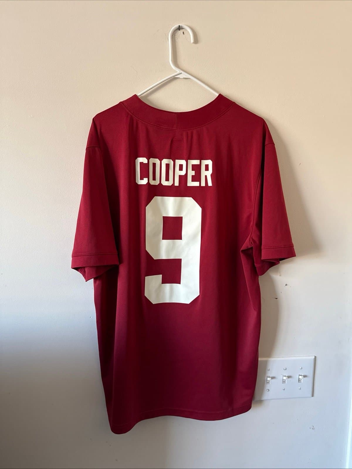 Men’s Nike Amari Cooper #9 Alabama Crimson Tide Jersey NCAA Size XL - Maroon - Thumbnail 6