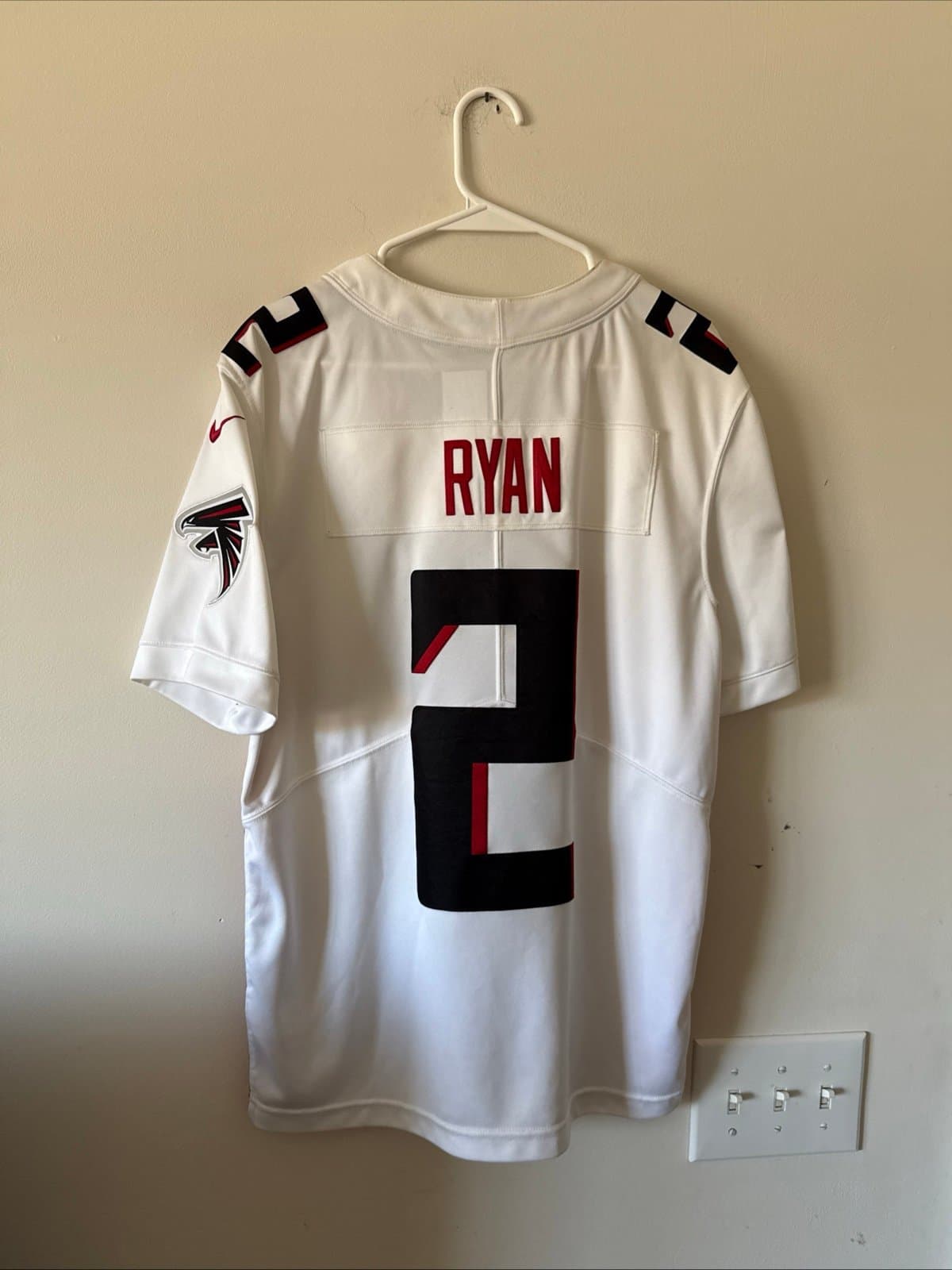 Men's Nike Matt Ryan #2 Atlanta Falcons Vapor Limited Jersey Sz M - White RARE - Thumbnail 6