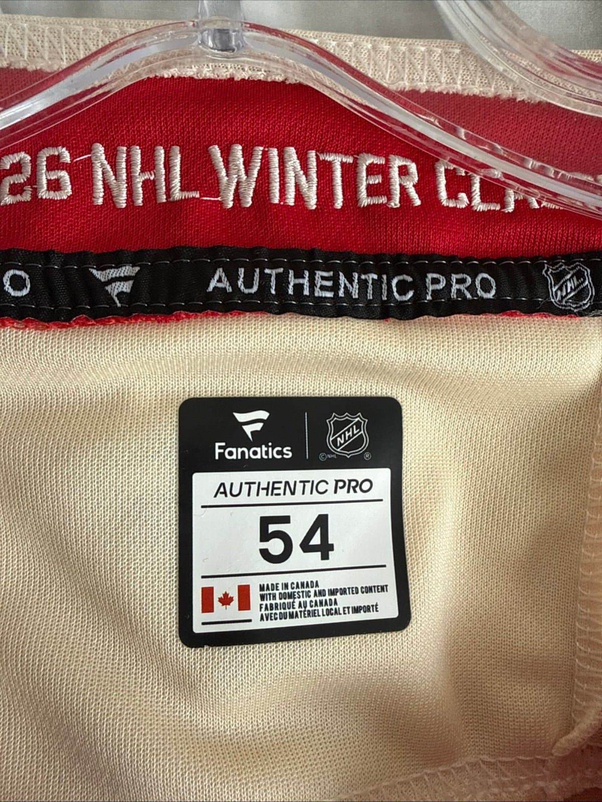Men’s Fanatics JT Miller #8 NY Rangers 2026 Winter Classic Jersey Sz 54 - RARE - Thumbnail 3
