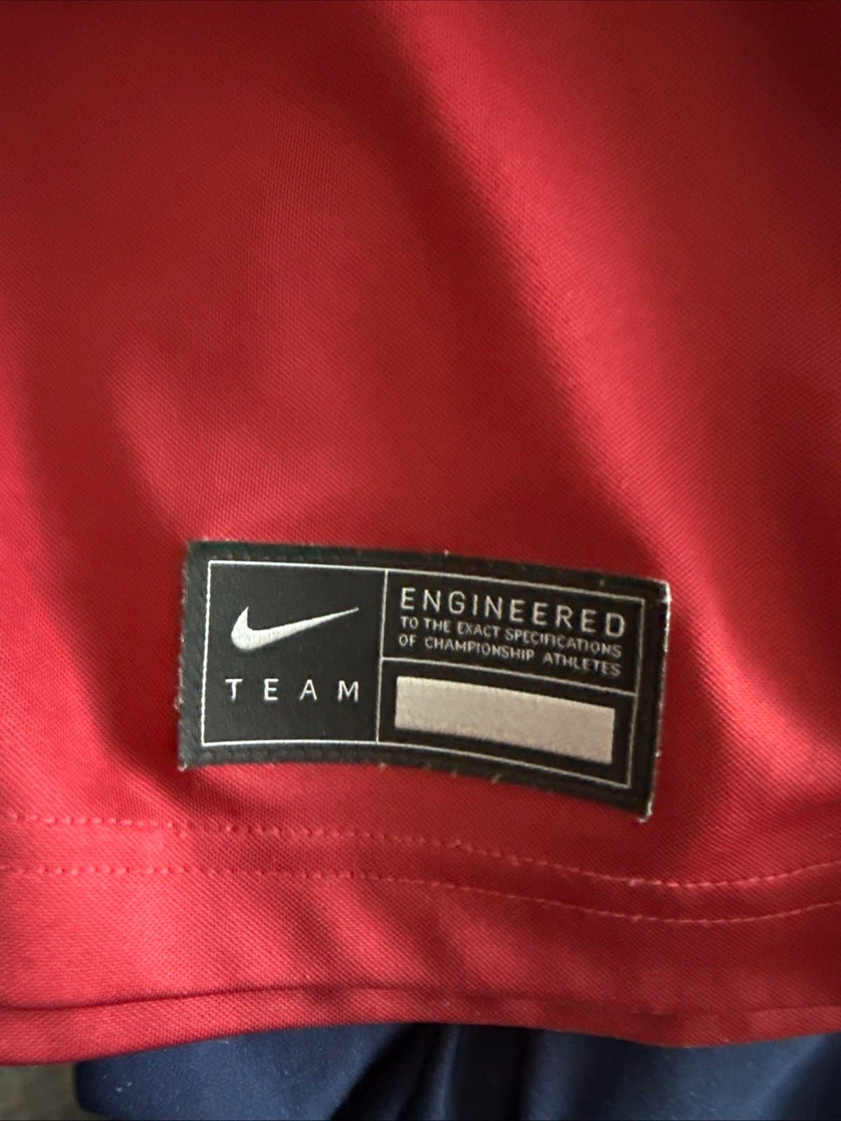 Men’s Nike Derrick Henry #2 Alabama Crimson Tide Football Jersey Sz L - Red RARE - Thumbnail 3