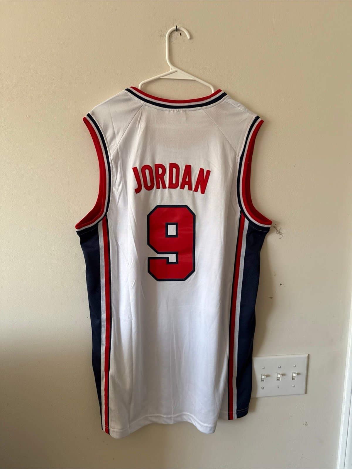 Men’s Mitchell & Ness Michael Jordan #9 1992 Dream Team USA Jersey Sz 48 - NWT - Thumbnail 6