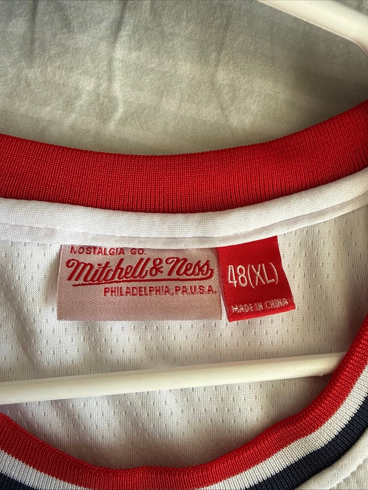 Men’s Mitchell & Ness Michael Jordan #9 1992 Dream Team USA Jersey Sz 48 - NWT - Thumbnail 4