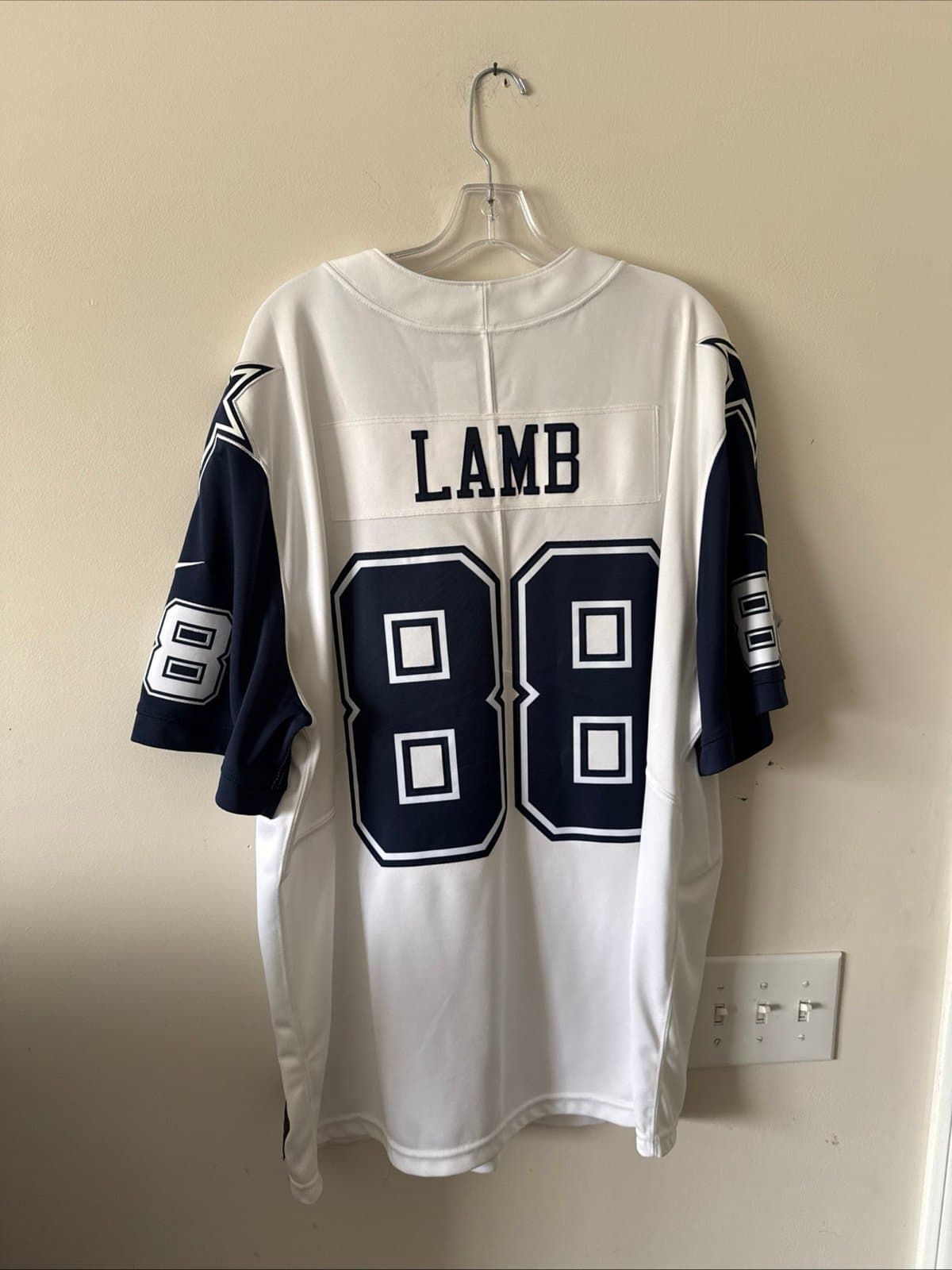 Men’s Nike Dallas Cowboys CeeDee Lamb #88 Vapor Fuse Jersey Throwback Sz 3XL - Thumbnail 7