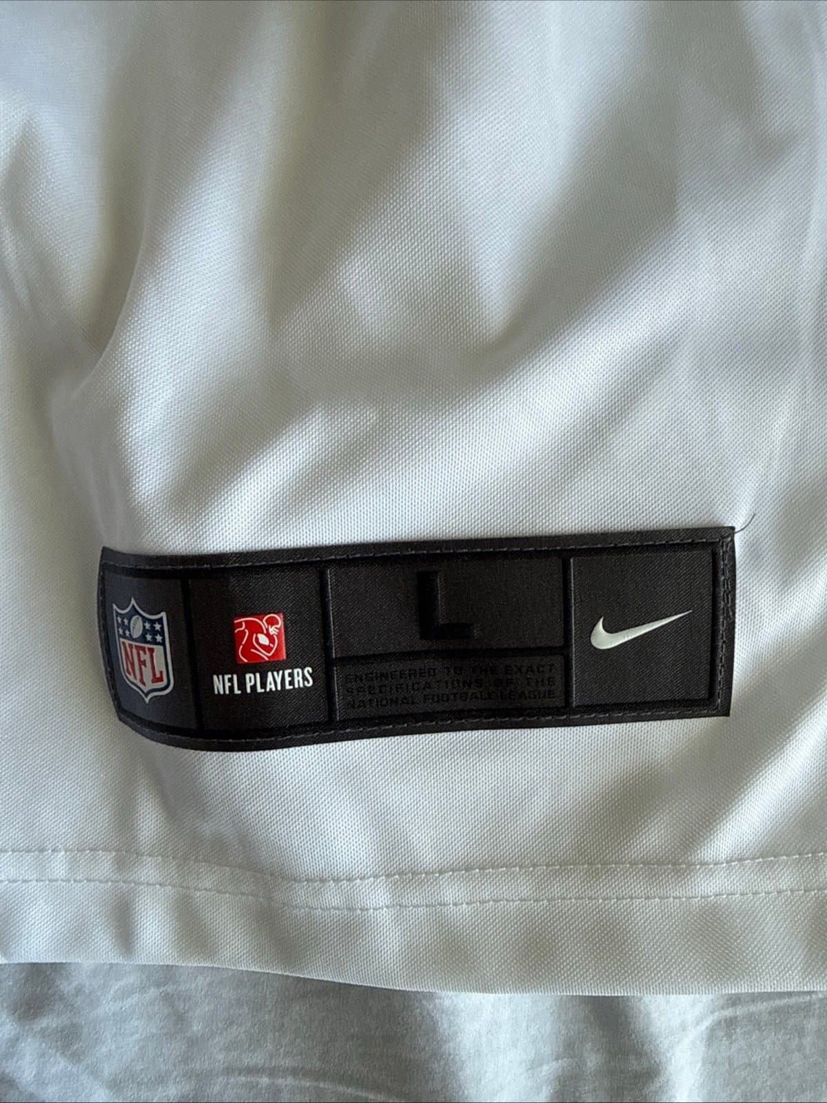 Men’s Josh Jacobs #28 Las Vegas Raiders Vapor Limited Jersey 21’ Color Rush Sz L - Thumbnail 3