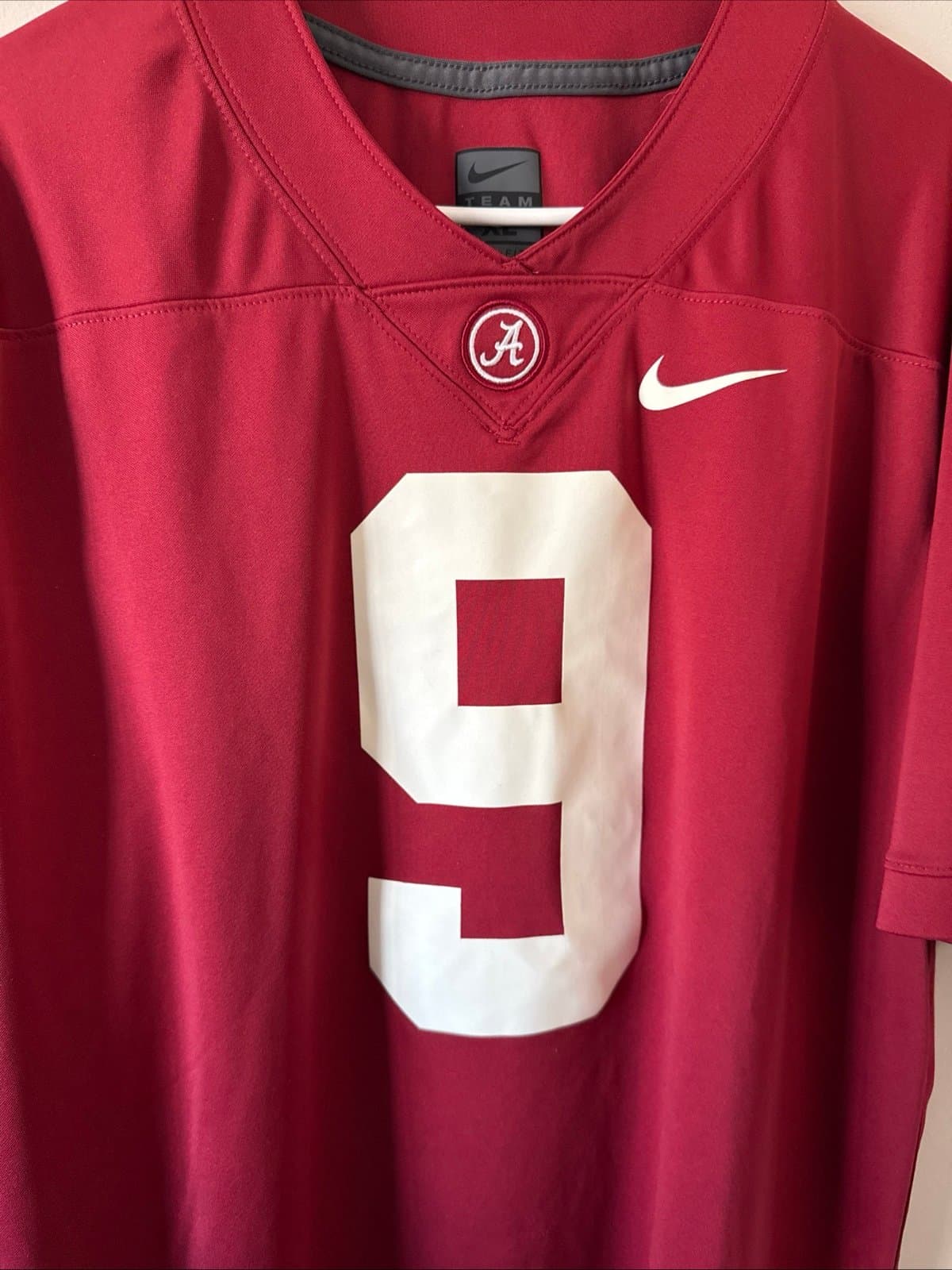 Men’s Nike Amari Cooper #9 Alabama Crimson Tide Jersey NCAA Size XL - Maroon - Thumbnail 2