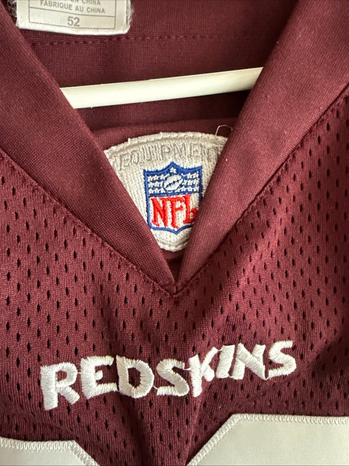 Men’s Reebok Clinton Portis #26 Washington Redksins Stitched Jersey Sz 52 - RARE - Thumbnail 5