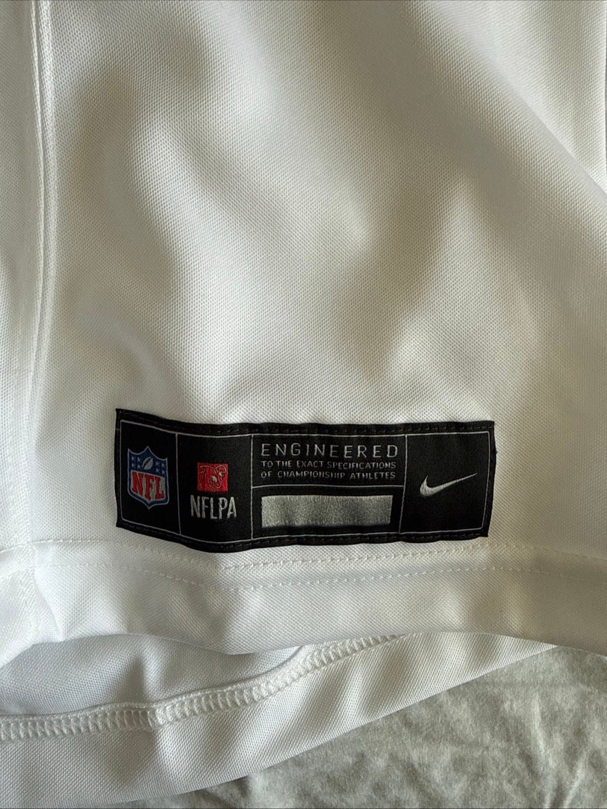 Men’s Nike Tyreek Hill #10 Miami Dolphins Vapor Lmtd NFL Jersey Sz XL - White - Thumbnail 3