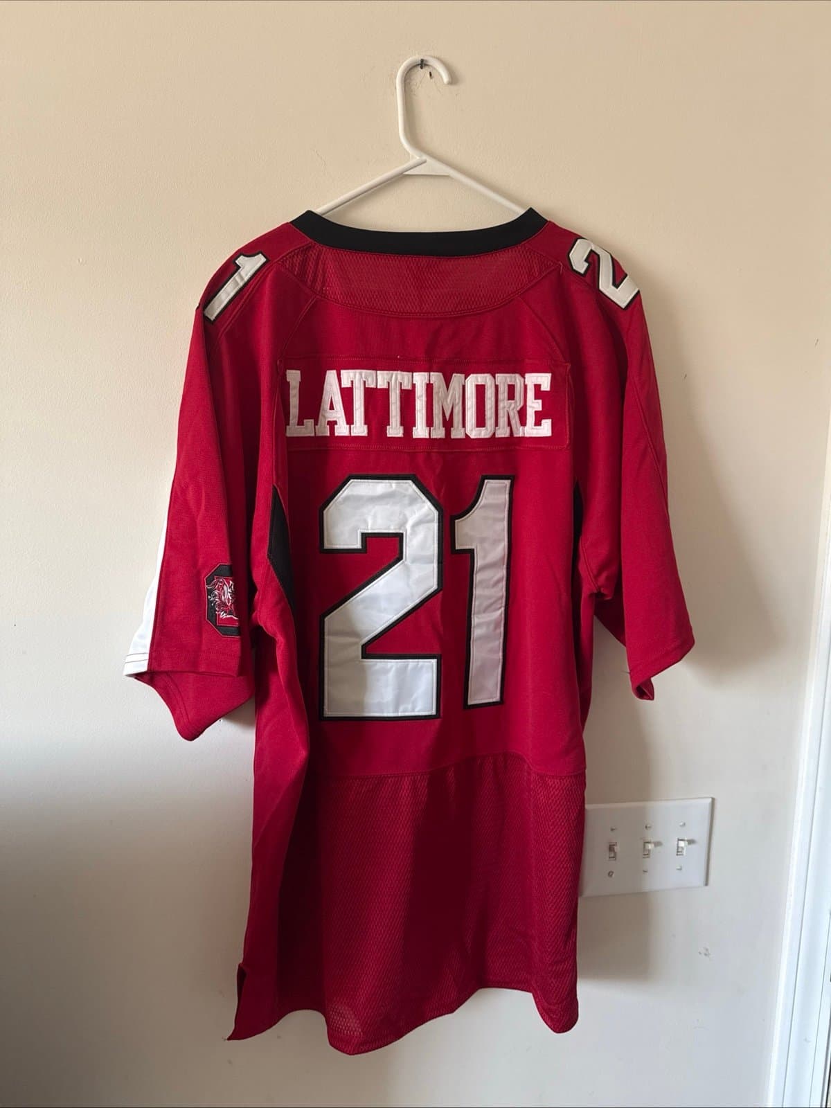 Men's Under Armour Marshon Lattimore #21 USC Gamecocks NCAA Jersey Sz 56 - RARE - Thumbnail 7