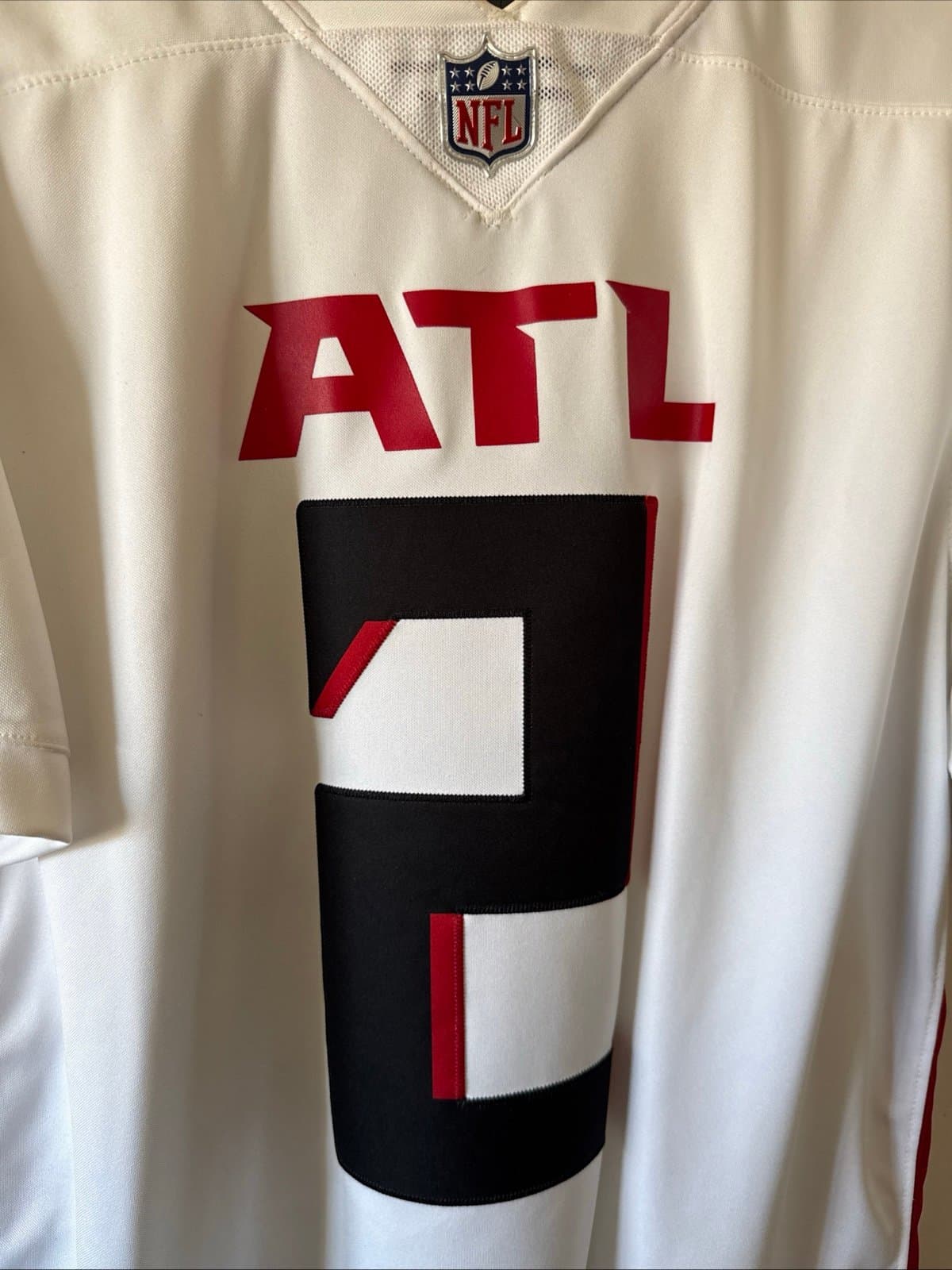 Men's Nike Matt Ryan #2 Atlanta Falcons Vapor Limited Jersey Sz M - White RARE - Thumbnail 2
