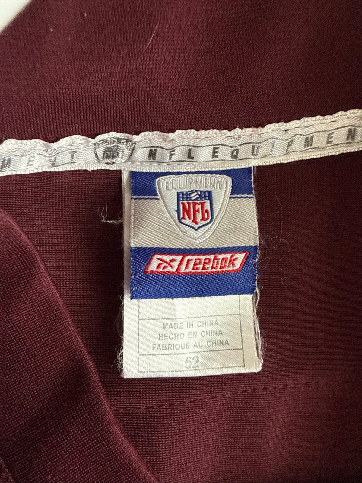 Men’s Reebok Clinton Portis #26 Washington Redksins Stitched Jersey Sz 52 - RARE - Thumbnail 4