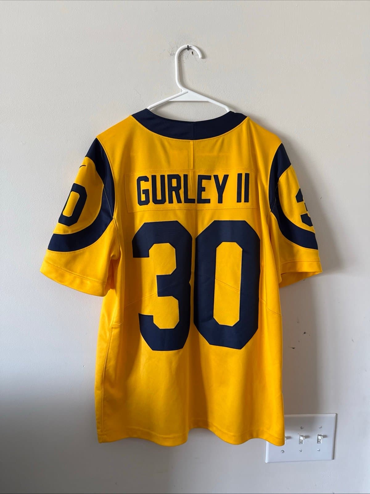 Men’s Nike Todd Gurley #30 Vapor Limited Stitched NFL Jersey Sz M - Gold RARE - Thumbnail 7