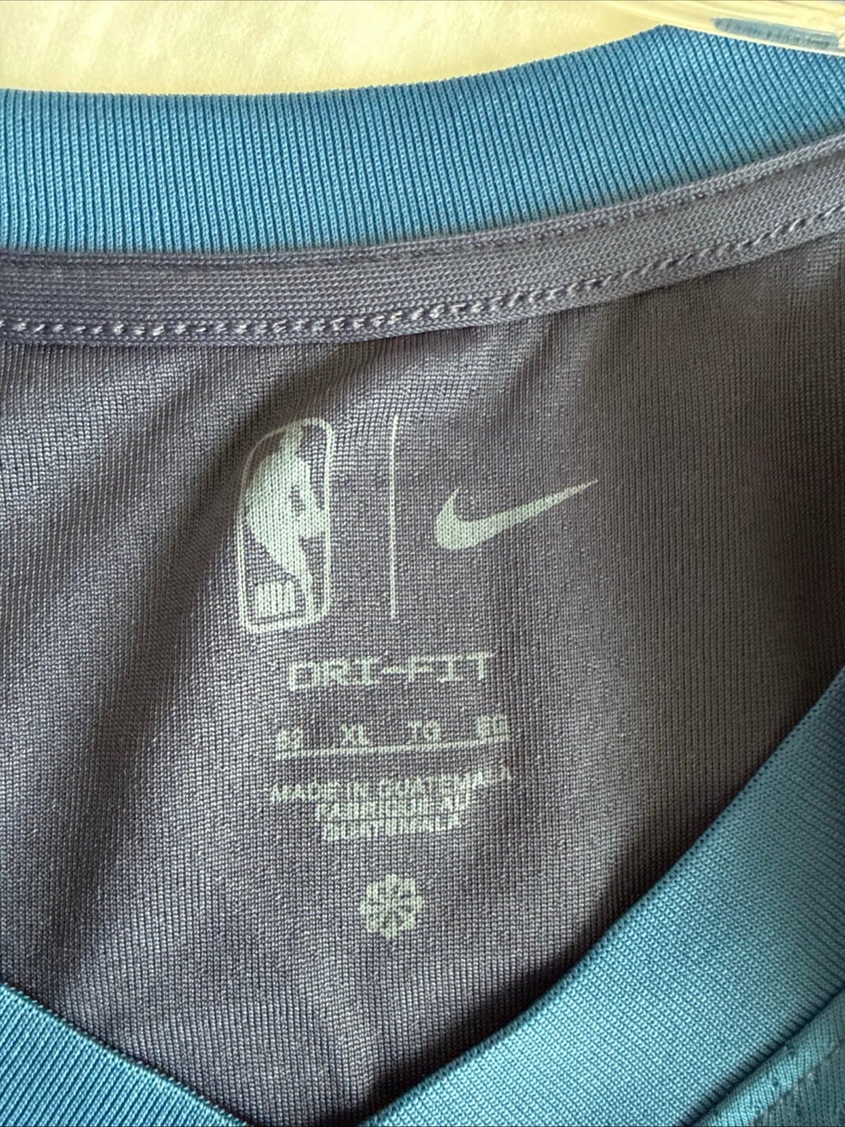 Men’s Nike Nickeil Alexander-Walker #9 Minnesota Timberwolves Jersey Sz 52 - NWT - Thumbnail 4