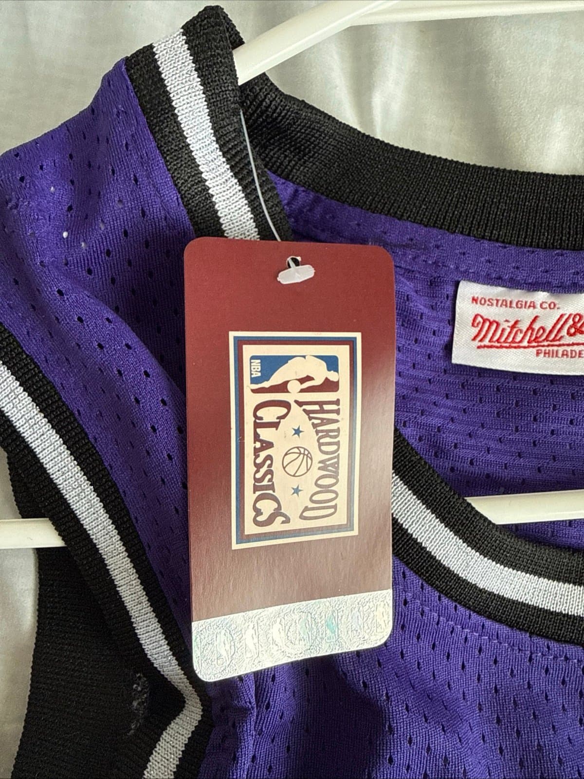 Mens Mitchell & Ness Chris Webber #4 Sacramento Kings 1998/99 Jersey Sz M - NWT - Thumbnail 5