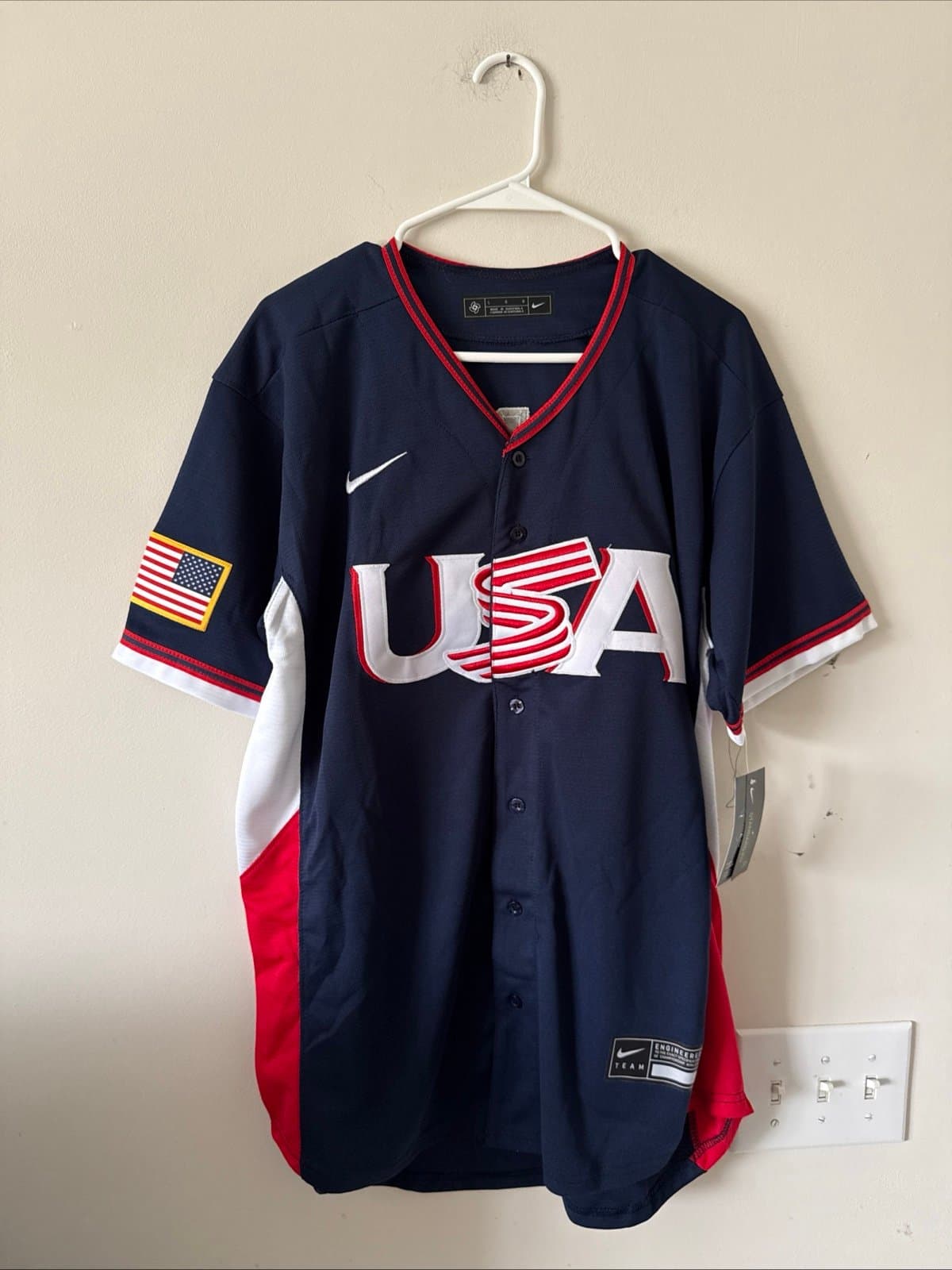 Men’s Nike Aaron Judge #99 Team USA 2026 World Baseball Classic Jersey Sz L NWT