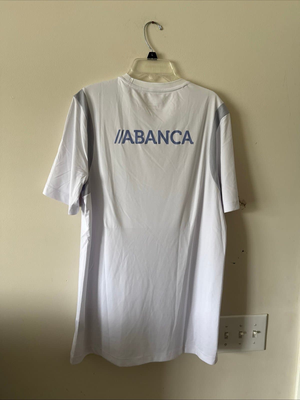 Men’s Macron Hockey Club Liceo Deportivo Training Staff Jersey Size L - White - Thumbnail 4