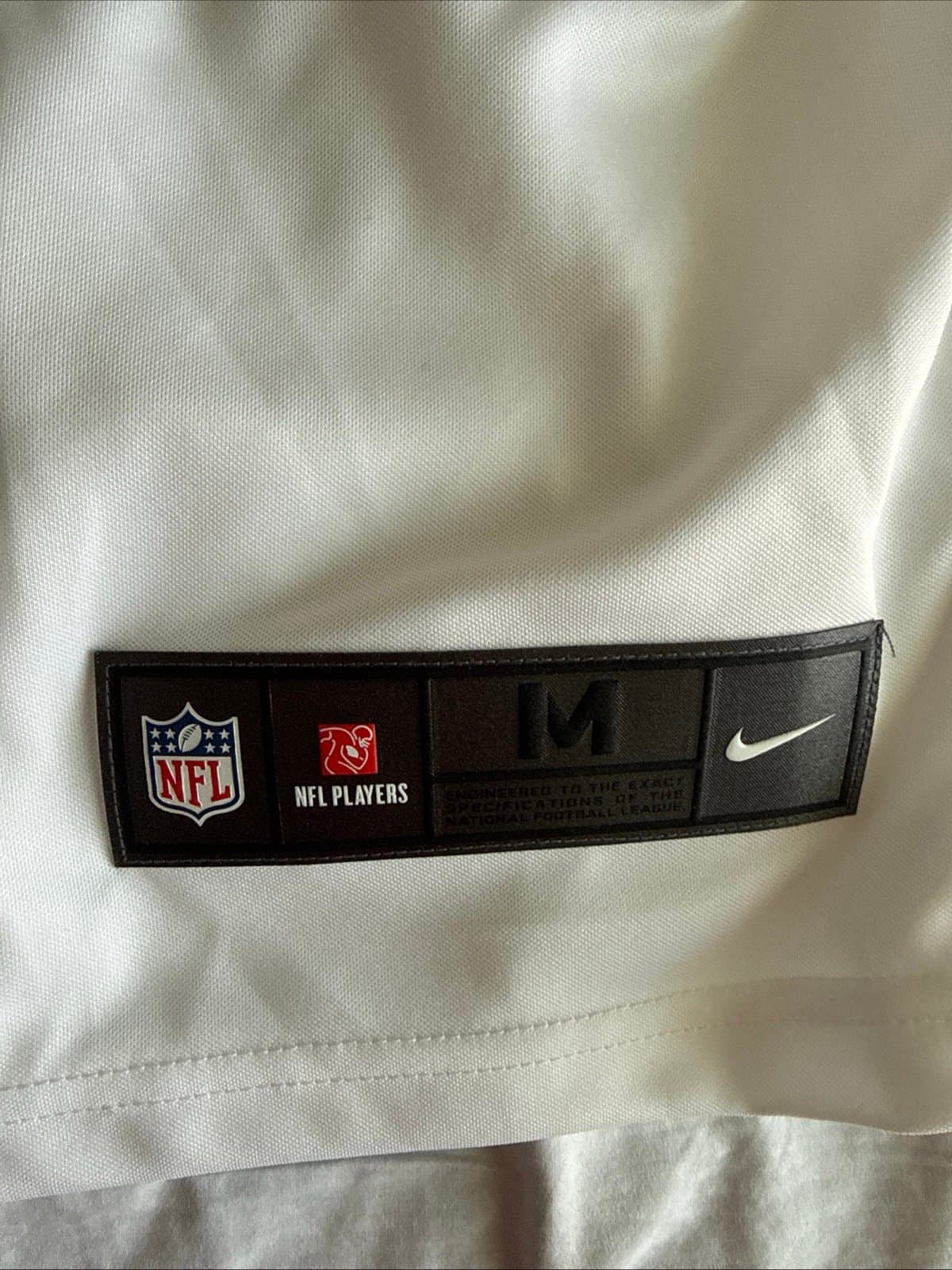 Men’s Nike Antonio Brown #84 Steelers Vapor Limited NFL Jersey Sz M - White RARE - Thumbnail 3