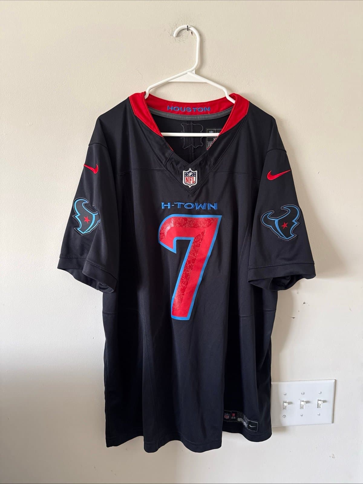 Men’s Nike CJ Stroud #7 Houston Texans Vapor Limited Alt NFL Jersey Sz XL - RARE