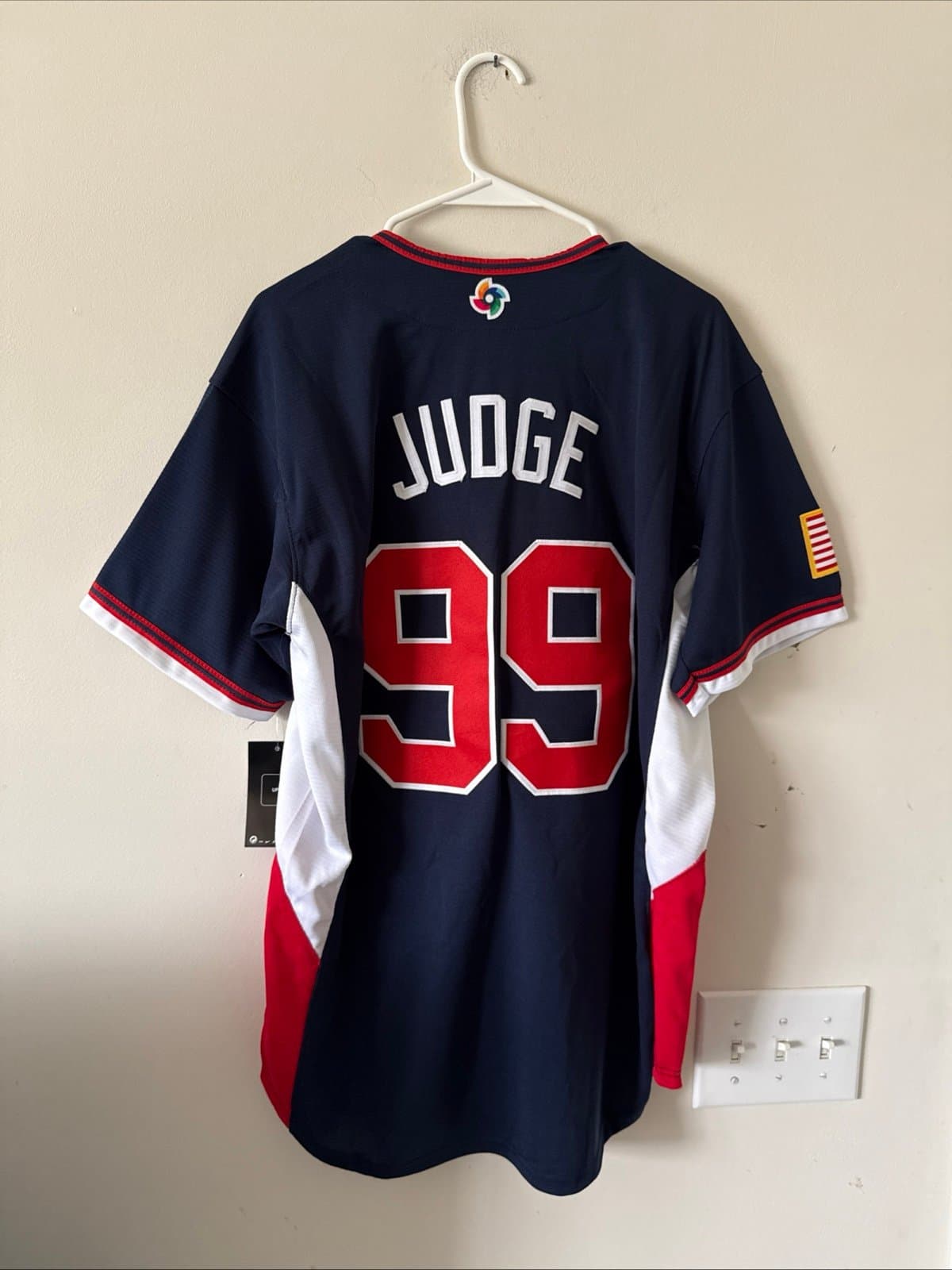 Men’s Nike Aaron Judge #99 Team USA 2026 World Baseball Classic Jersey Sz L NWT - Thumbnail 6