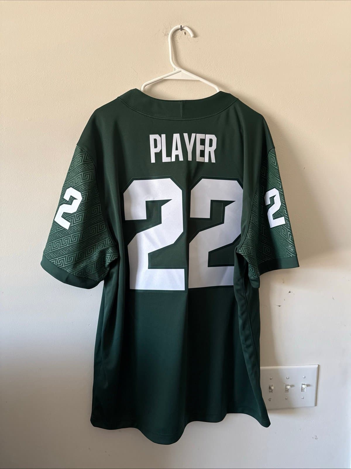 Men's Nike Michigan State Spartans #22 Limited NCAA Jersey Sz XL - Green - Thumbnail 6