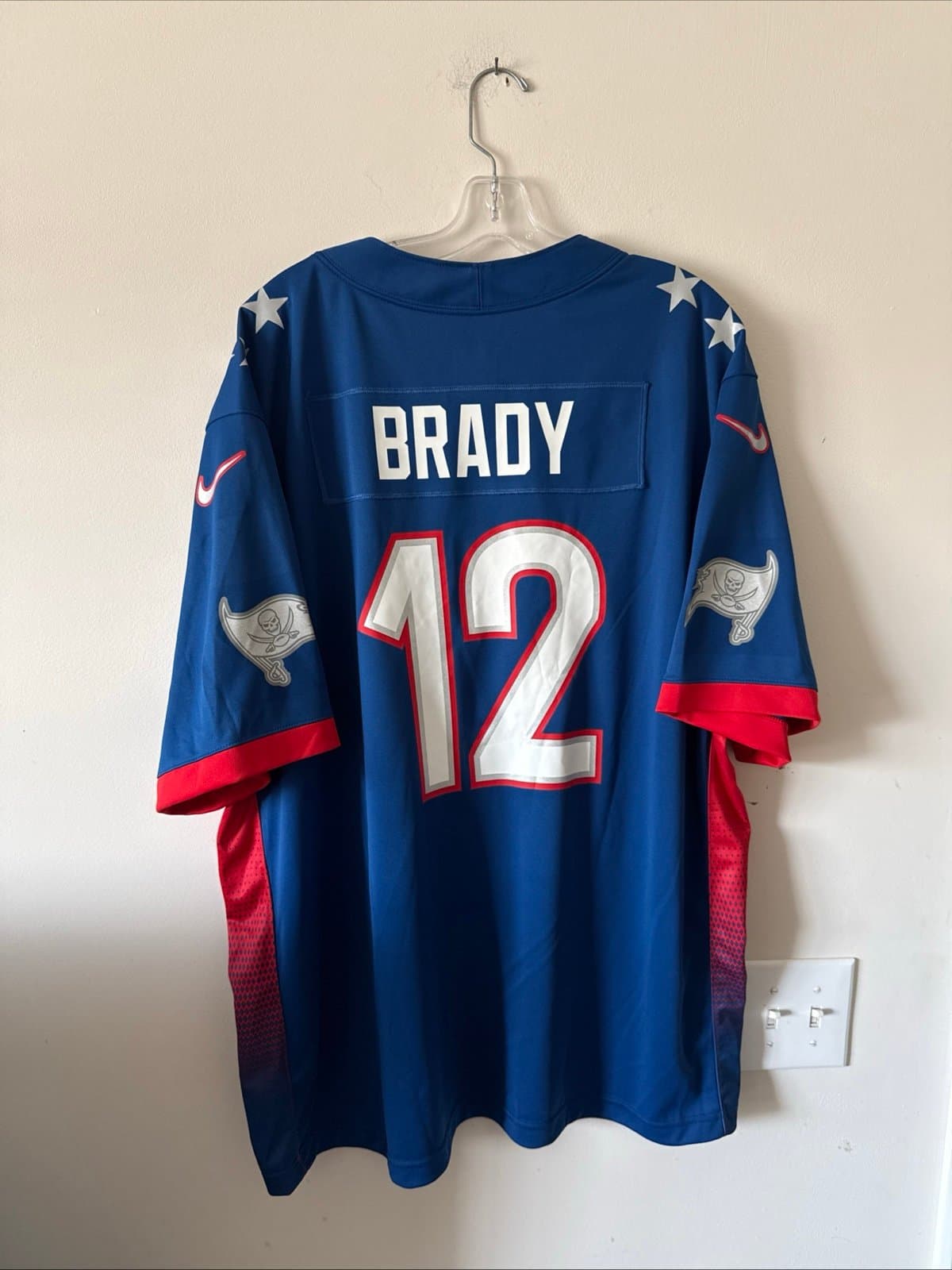 Men’s Nike Tom Brady #12 TB Buccaneers 2022 Pro Bowl Jersey Sz 3XL - Blue RARE - Thumbnail 6