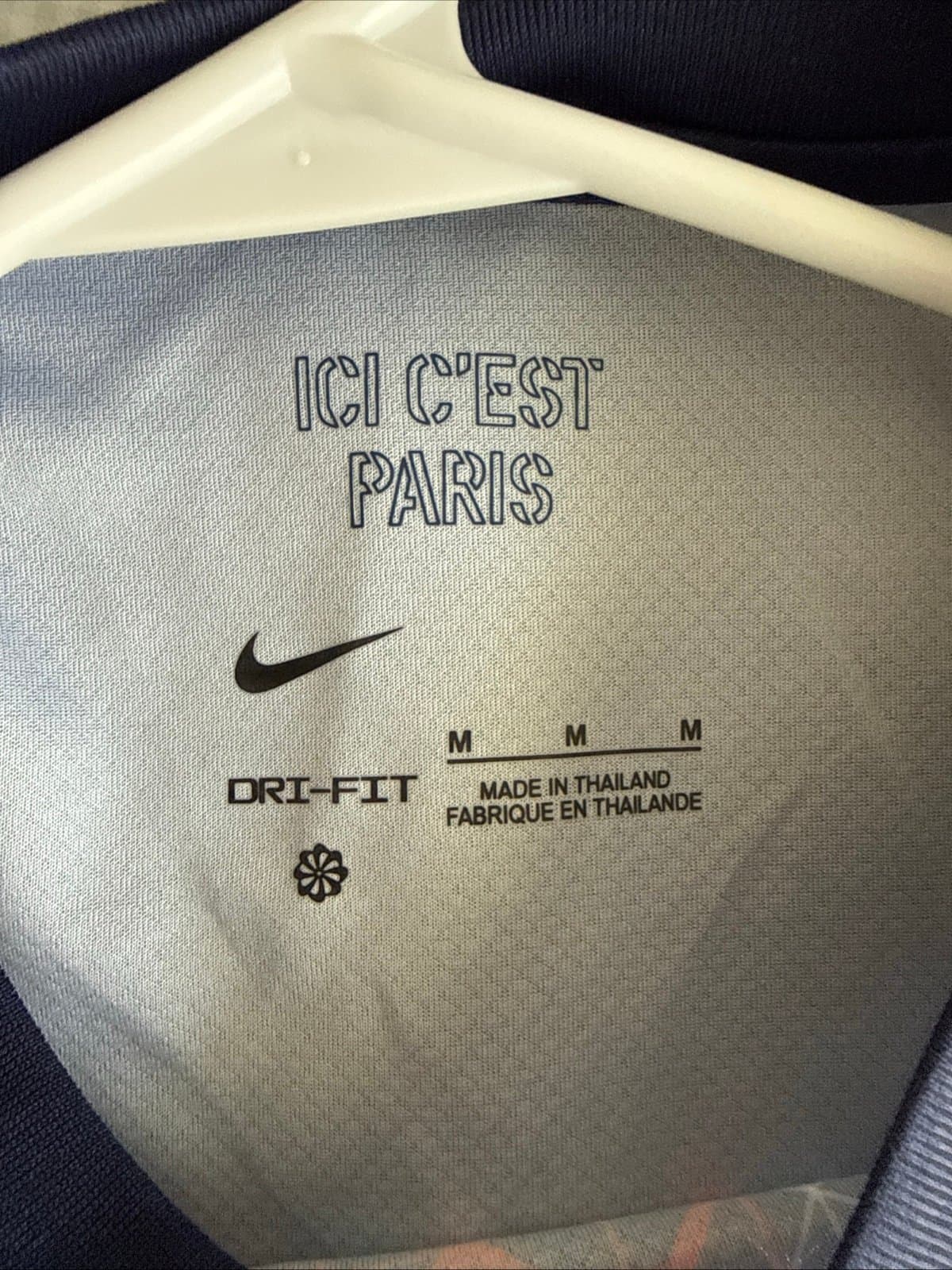 Men’s Nike Paris Saint-Germain 2025/26 Home Jersey Sz M - NWT Blue - Thumbnail 4