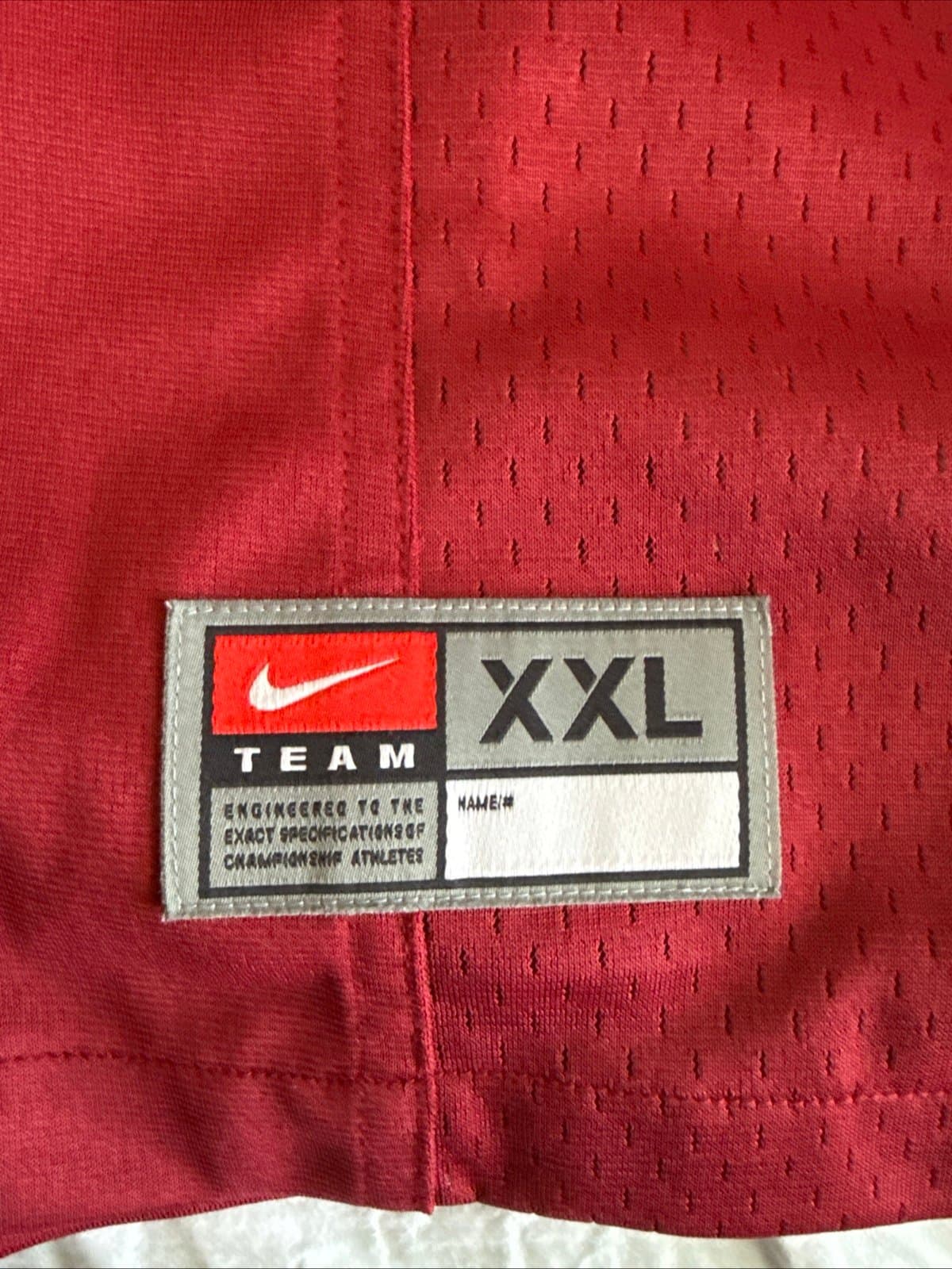 Men’s Nike Stanford Cardinal Andrew Luck #12 Football Sz 2XL - Maroon NWT - Thumbnail 3