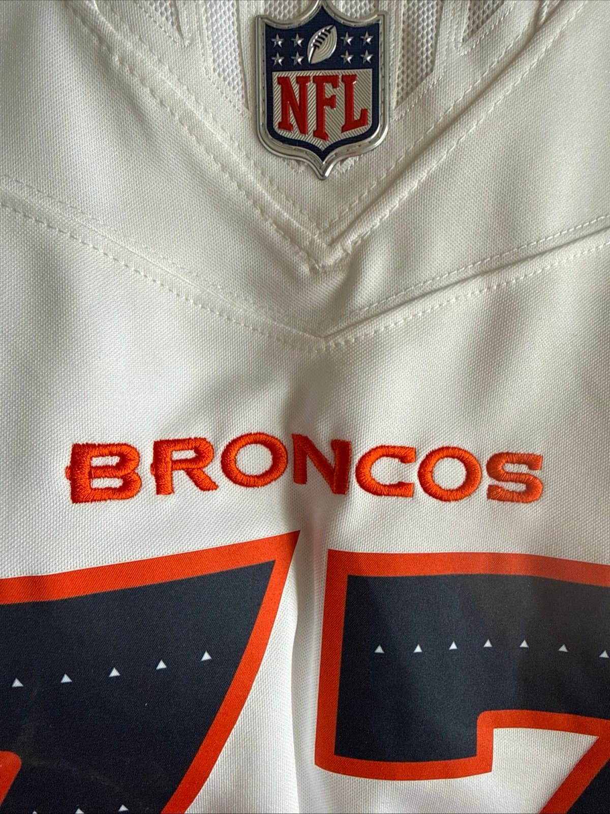 Men’s Nike Javonte Williams #33 Denver Broncos Vapor Lmtd NFL Jersey Sz 2XL RARE - Thumbnail 6
