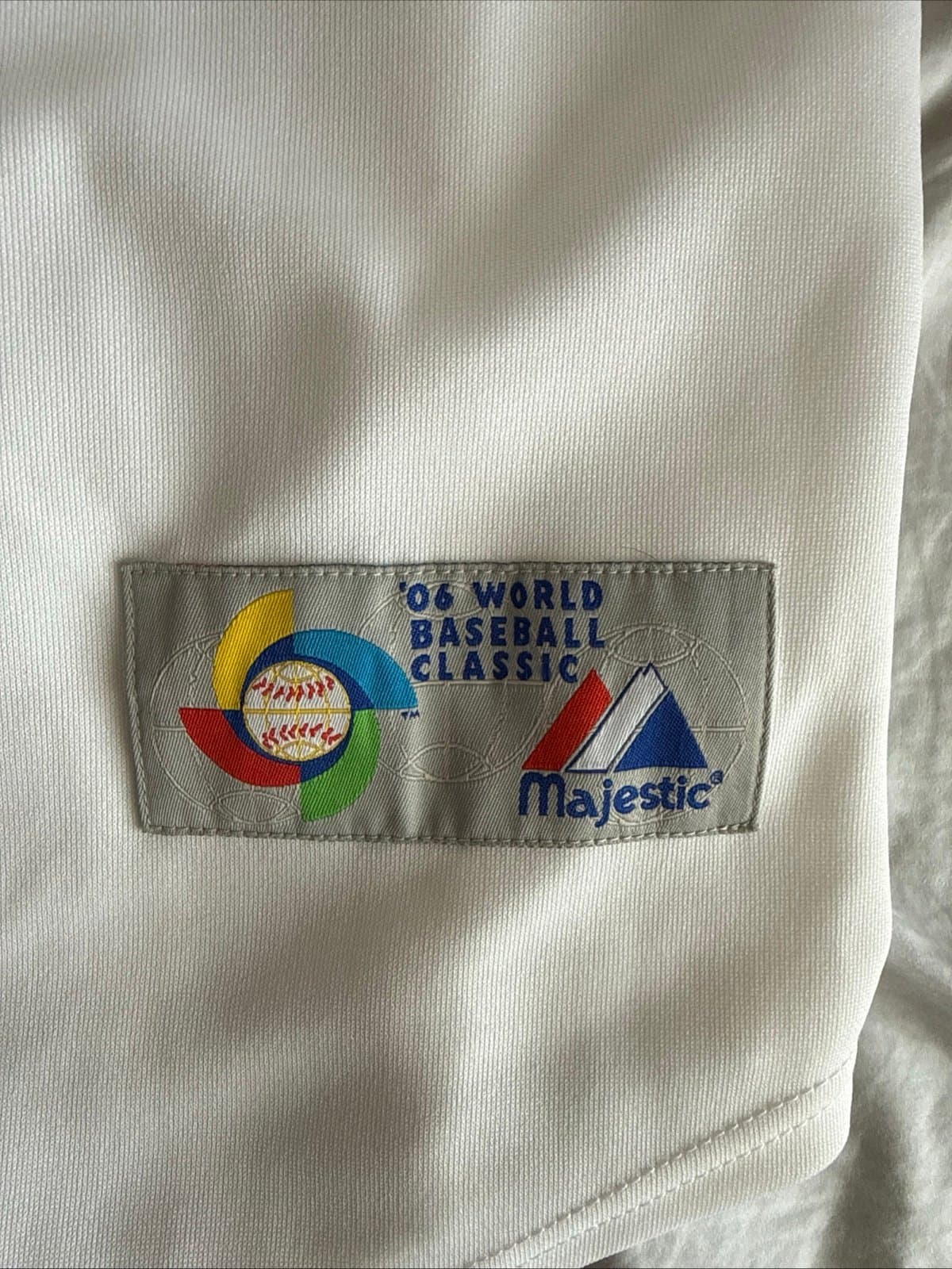 MEN’S MAJESTIC DEREK JETER #2 TEAM USA 2006 WORLD BASEBALL CLASSIC JERSEY SZ 52 - Thumbnail 3