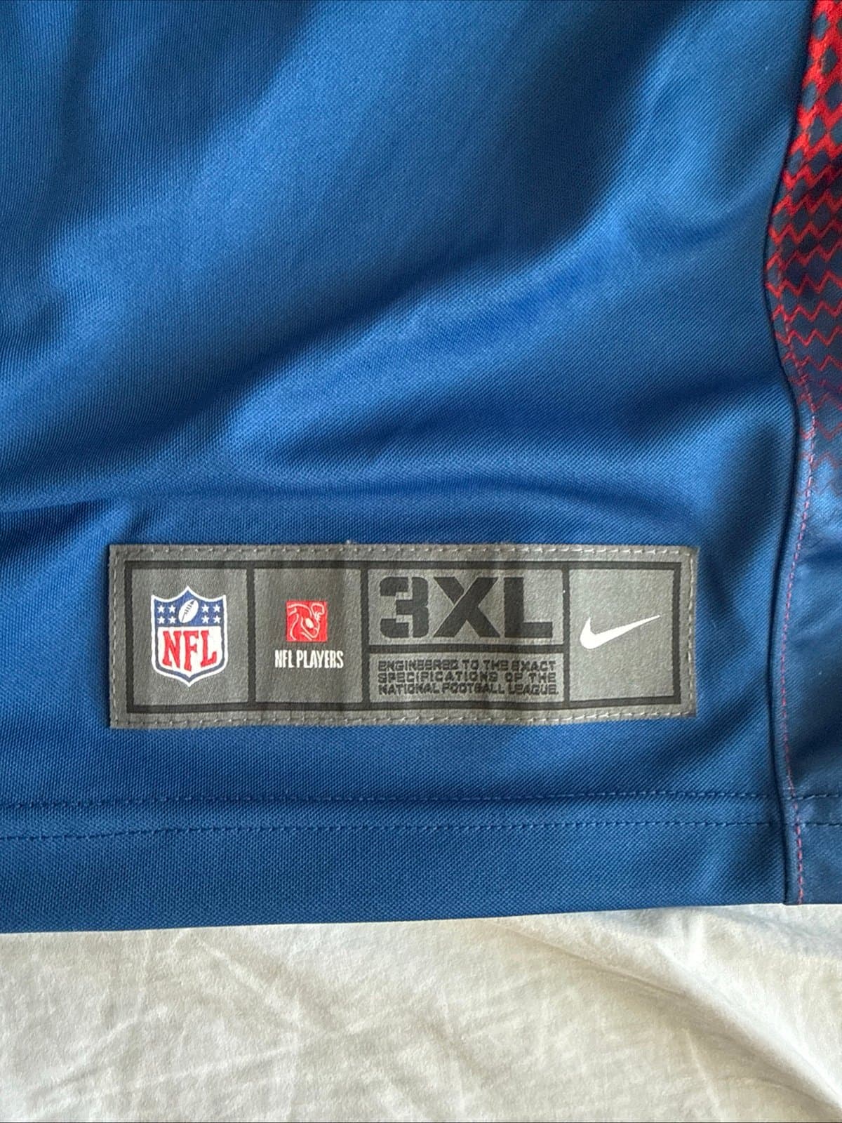 Men’s Nike Tom Brady #12 TB Buccaneers 2022 Pro Bowl Jersey Sz 3XL - Blue RARE - Thumbnail 3