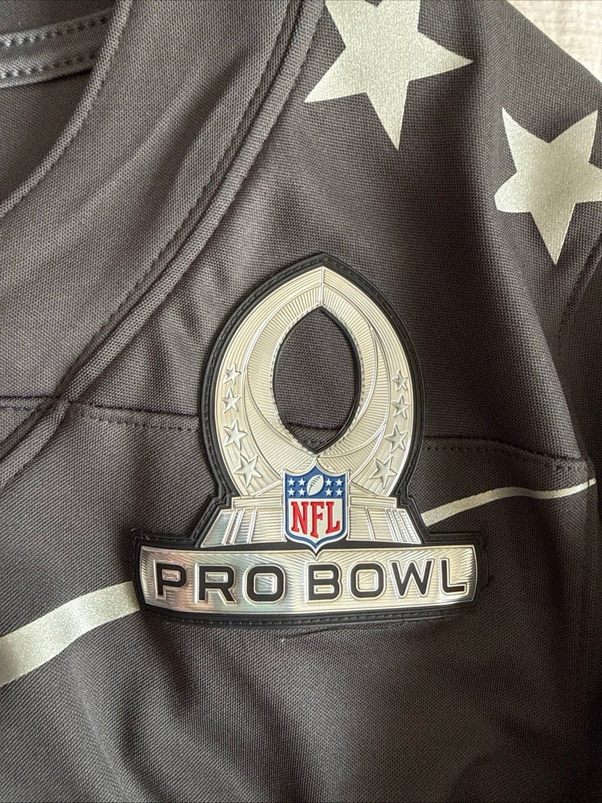 Men’s Nike Lamar Jackson #8 Ravens 2020 Pro Bowl Jersey Sz S - Black RARE - Thumbnail 5