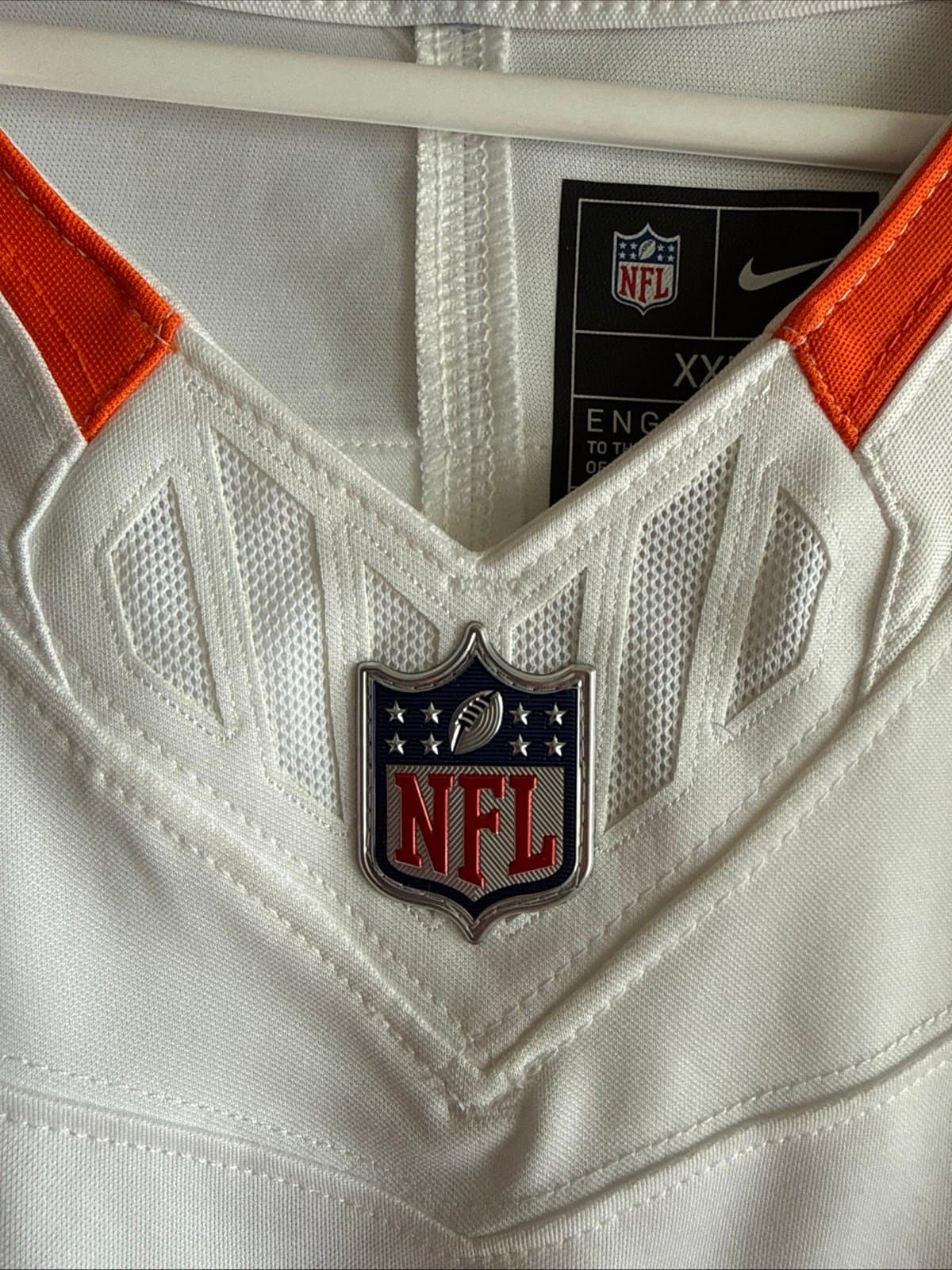 Men’s Nike Javonte Williams #33 Denver Broncos Vapor Lmtd NFL Jersey Sz 2XL RARE - Thumbnail 5