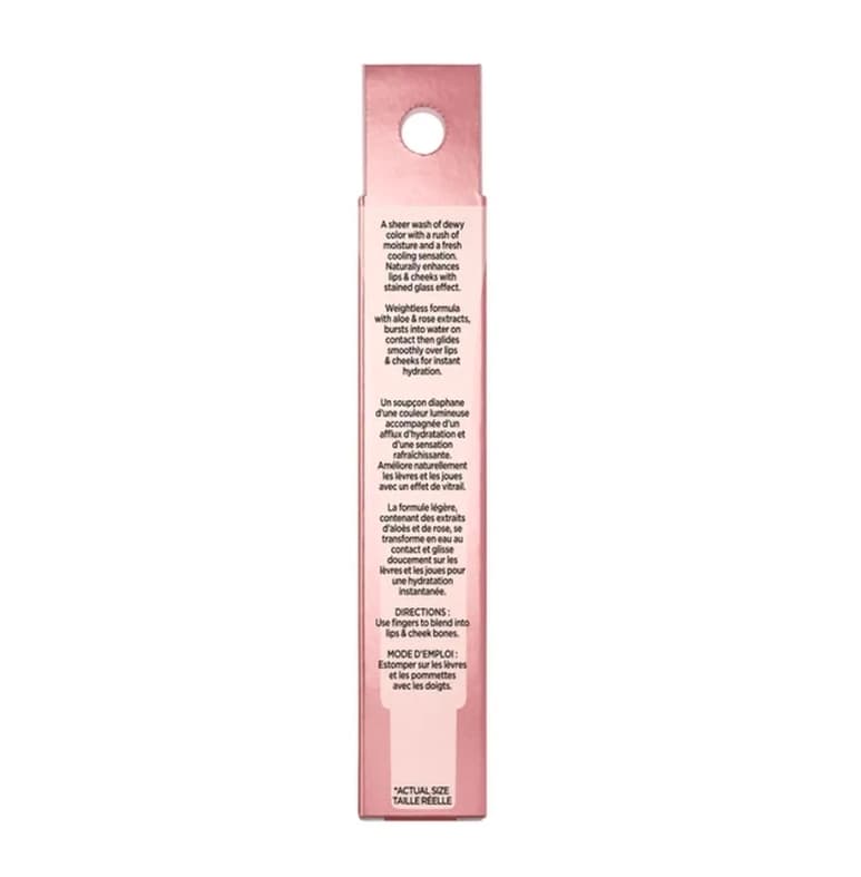 L'Oreal Glow Paradise Lip & Cheek Tint Pink Serenity 12ml - Thumbnail 2