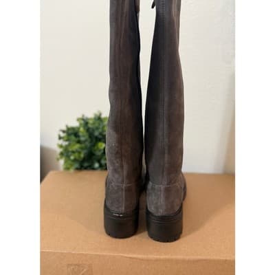 Gentle Souls by Kenneth Cole Women's Brandon Knee High Boot Charcoal - Size 8 - Thumbnail 5
