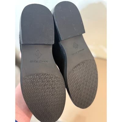 Donald J Pliner Womens Isla Calf Suede - Black - Size 5 - Thumbnail 3