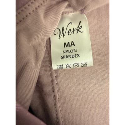 Werk Dancewear Purple Cheetah Strappy Wrap Sports Bra - Size Adult Medium - Thumbnail 6