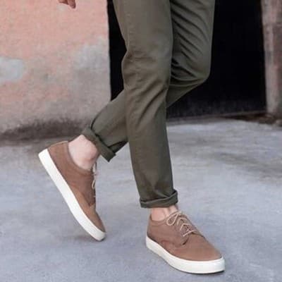 Men's Nisolo Diego Everyday Sneaker - Tobacco (Brown) - Size 12 - BRAND NEW - Image 1