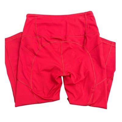 Victoria Secret Sport Knockout Red Capri Leggings - Size Medium - Thumbnail 3