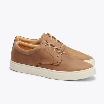 Men's Nisolo Diego Everyday Sneaker - Tobacco (Brown) - Size 12 - BRAND NEW - Thumbnail 2