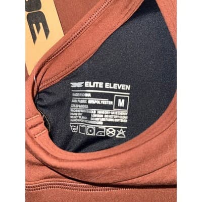 Elite Eleven Chocolate Brown Sports Bra Shorts Set - Thumbnail 5