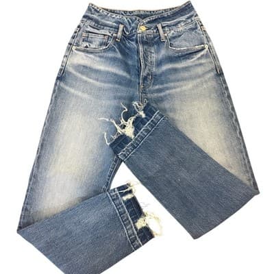 AXIS | JEANS 646 Hi Rise Raw Hem- Size 26 - New - Image 1