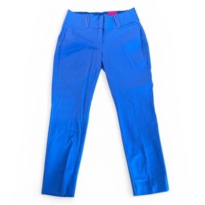 Candie’s Blue Ankle Pants Marilyn Fit Mid Rise Slim Size 7 - Thumbnail 2