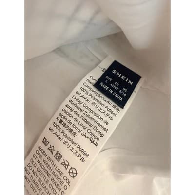 Womens Tweed Wrap Skirt Mini Black White Plaid Size Large 8/10 - Thumbnail 5