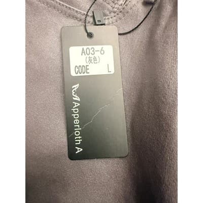 Gray Faux Leather Skinny Pants High Rise Stretch Slim Size Large - Thumbnail 4