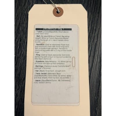 Nicky Jam Screen Worn Bad Boys 3 Zway-Lo Wardrobe Jacket Shirt Hat Belt with COA - Thumbnail 12