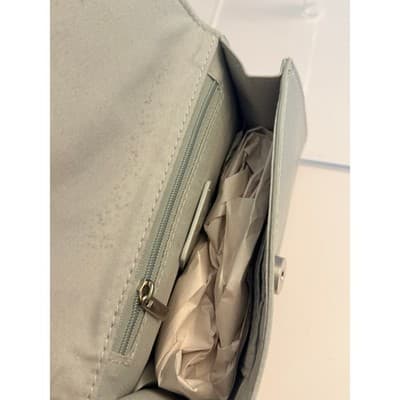 CXL by Christian Lacroix Silver Park Smooth Small Clutch Wristlet NWT - Thumbnail 5